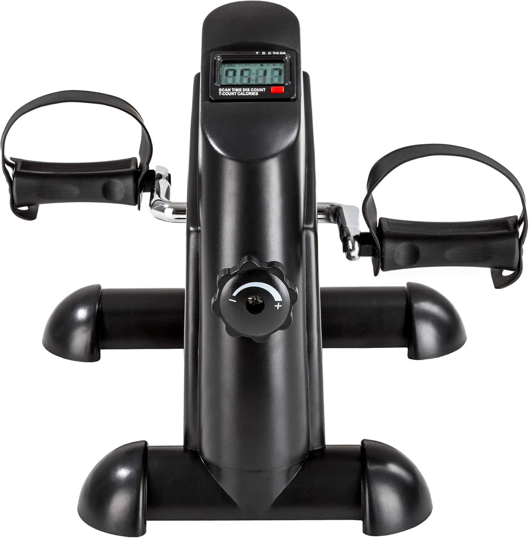 tectake® Pedaltrainer, Mini Heimtrainer Fahrrad, Armtrainer und Beintrainer, Tischfahrrad Deskbike m