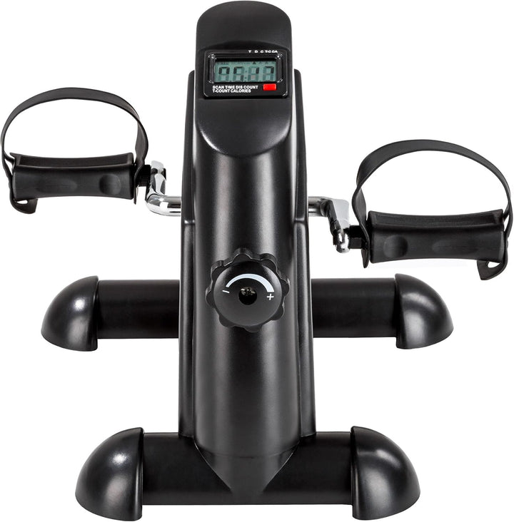 tectake® Pedaltrainer, Mini Heimtrainer Fahrrad, Armtrainer und Beintrainer, Tischfahrrad Deskbike m