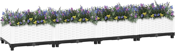 Tidyard Garten-Hochbeet Pflanzbeet Frühbeet Gartenbeet Pflanzkübel Pflanzkasten Blumenkasten Gemüseb