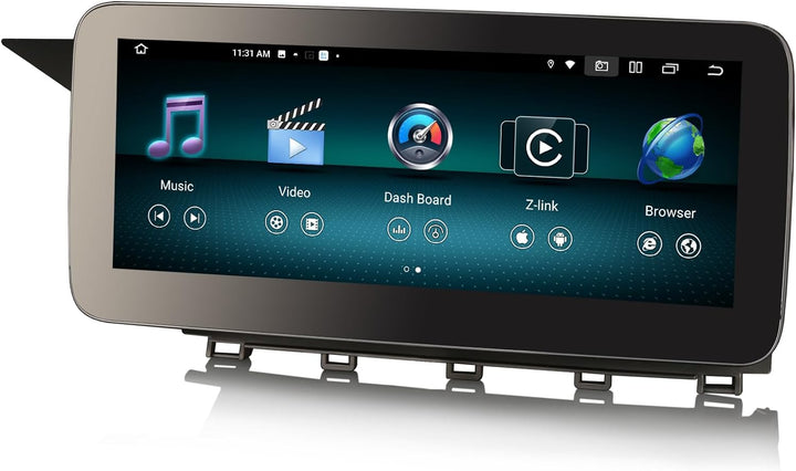 Erisin 8-Kern 4GB+64GB Android 12 Autoradio Bluetooth GPS Navigation für Mercedes Benz GLK-Klasse X2