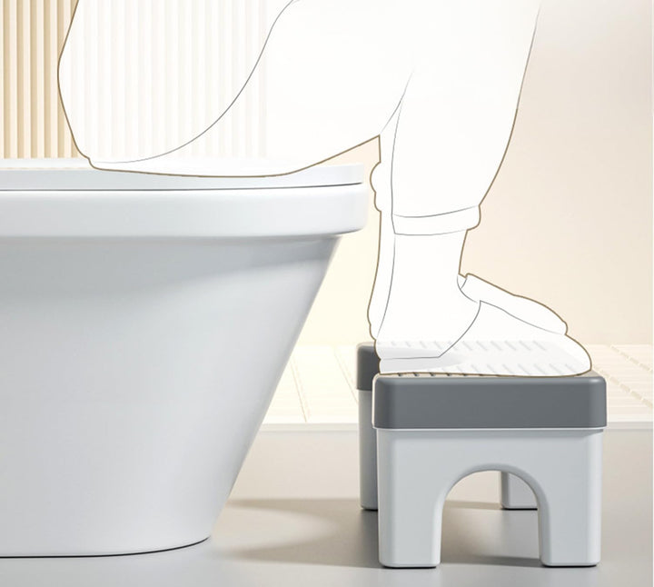 Faltbarer Toilettenhocker, Toilettenhocker Erwachsene, Rutschfester Klohocker, für Blähbauch, verbes