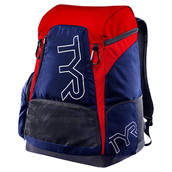 TYR Unisex Alliance Backpack Rucksäcke (1er Pack), Marineblau / Rot