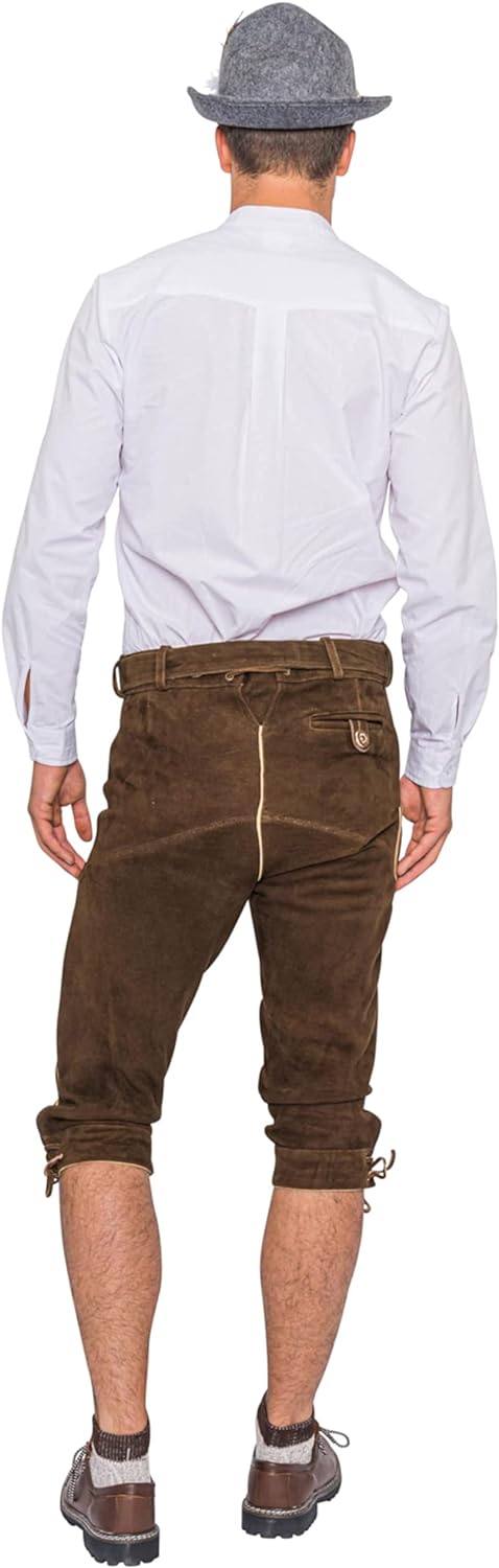 Lederhose Toni Herren braun S
