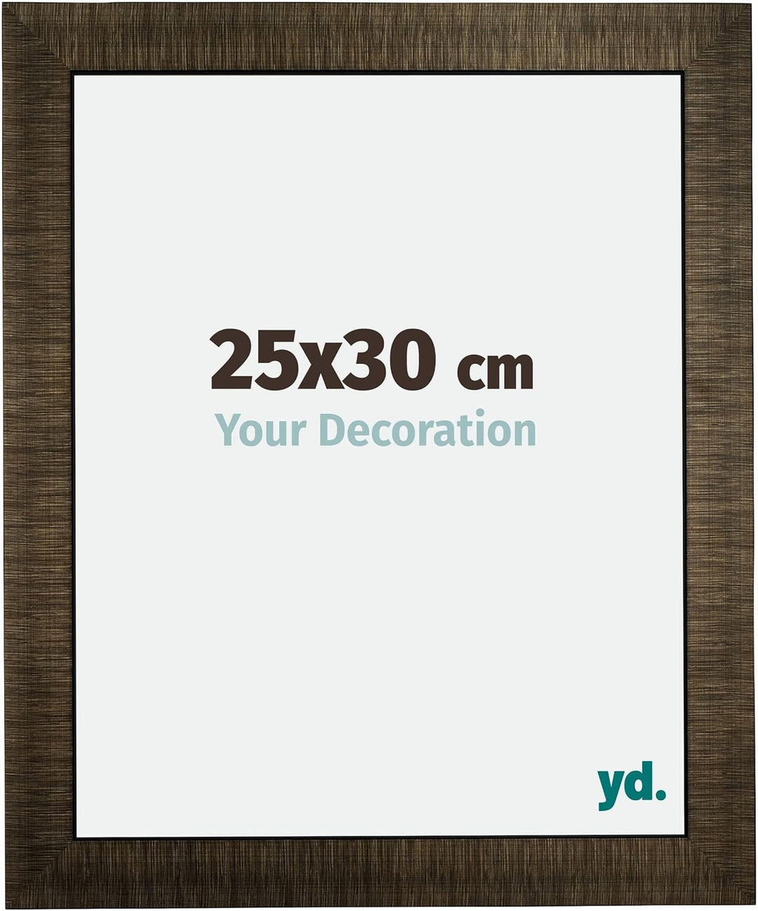 yd. Your Decoration - Bilderrahmen 25x30 cm - Bilderrahmen aus Holz mit Acrylglas - Antireflex - Aus