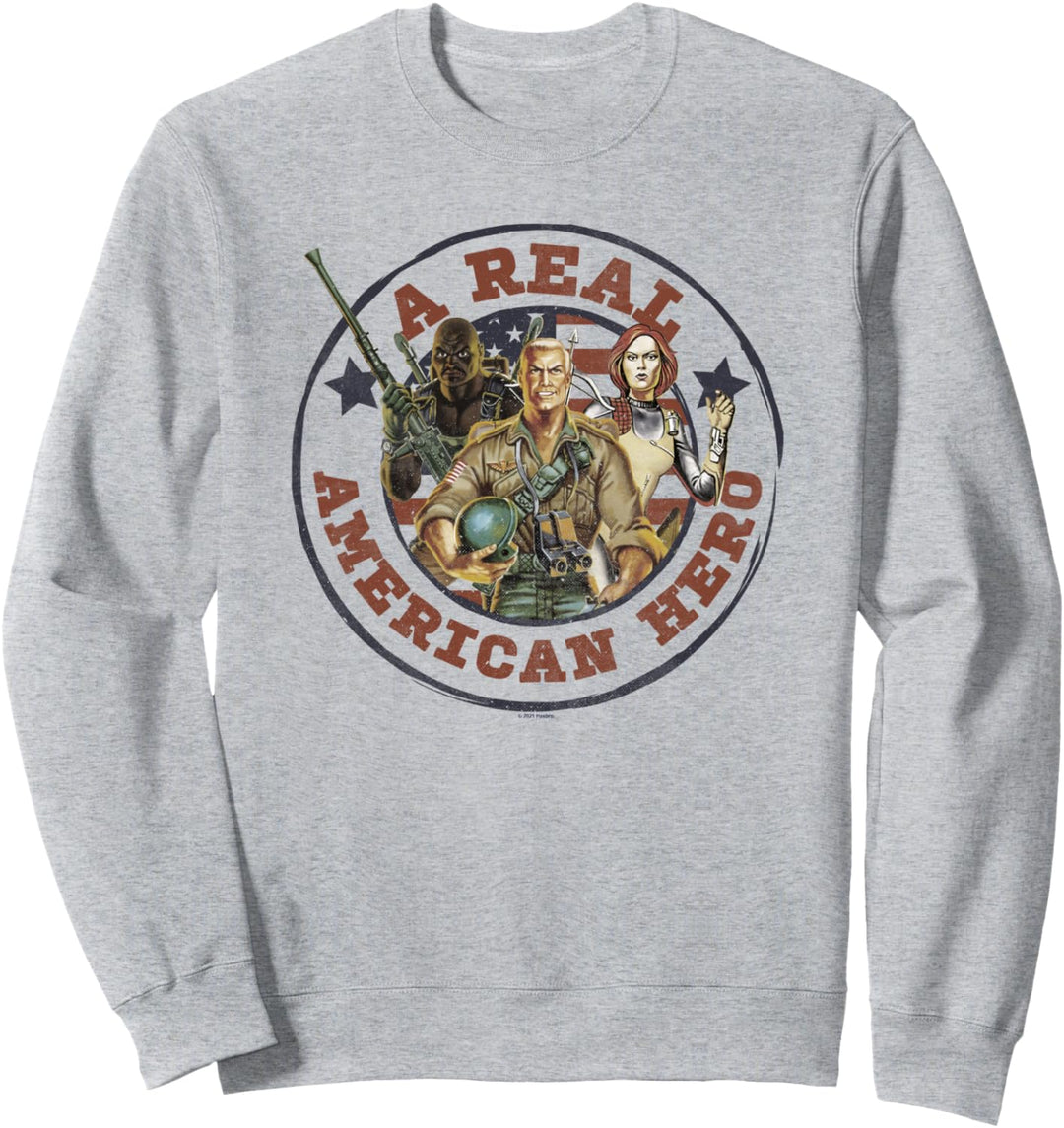 G.I. Joe Classic Real American Joe Circle Group Shot Sweatshirt