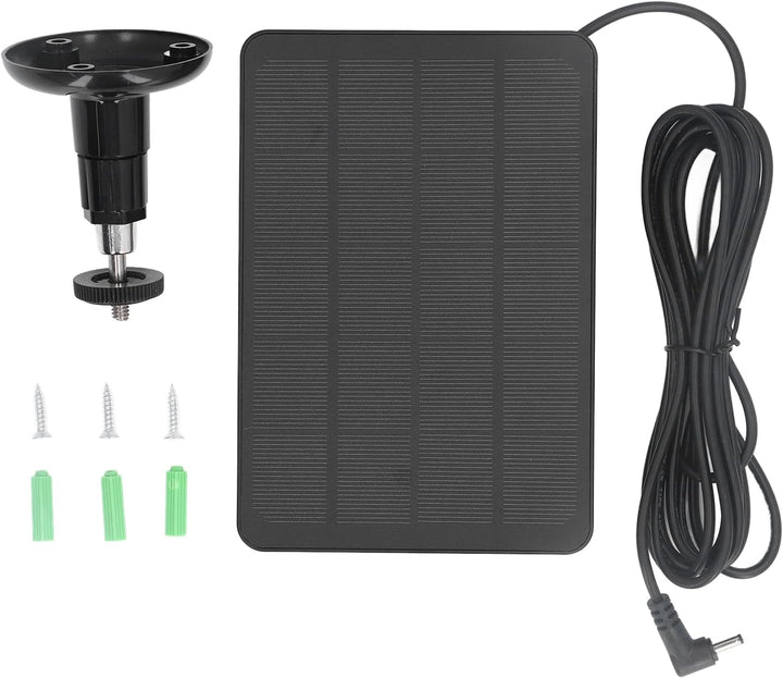 Solarpanel-Ladegerät für Ring Spotlight Cam und Ring Stick Up Cam, IP65 Wasserdichtes Solarpanel mit
