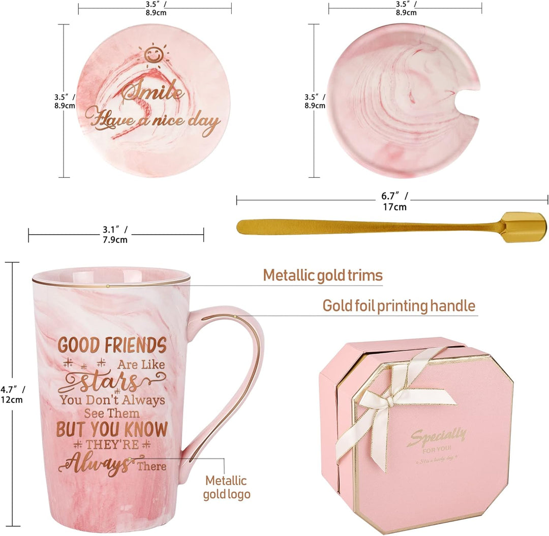 Geburtstagsgeschenke für den besten Freund für Männer,Gute Freunde sind wie Sternbecher,Freundschaft
