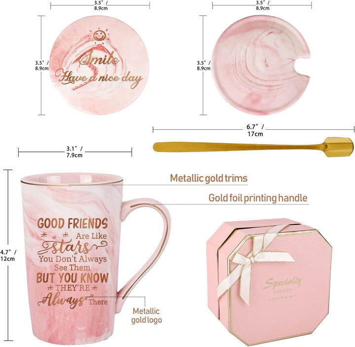 Geburtstagsgeschenke für den besten Freund für Männer,Gute Freunde sind wie Sternbecher,Freundschaft