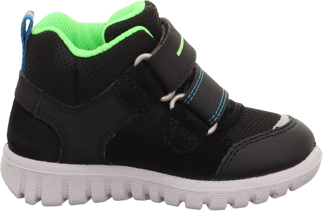 Superfit Jungen Sport7 Mini Leicht Gefütterte Gore-tex Lauflernschuhe 20 EU Schwarz Hellgrün 0010, 2
