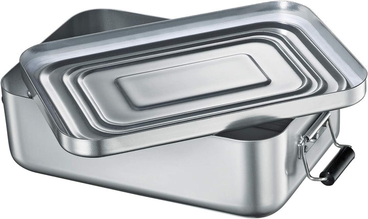 Küchenprofi Lunchbox klein, Aluminium silber Silber 18cm, Silber 18cm