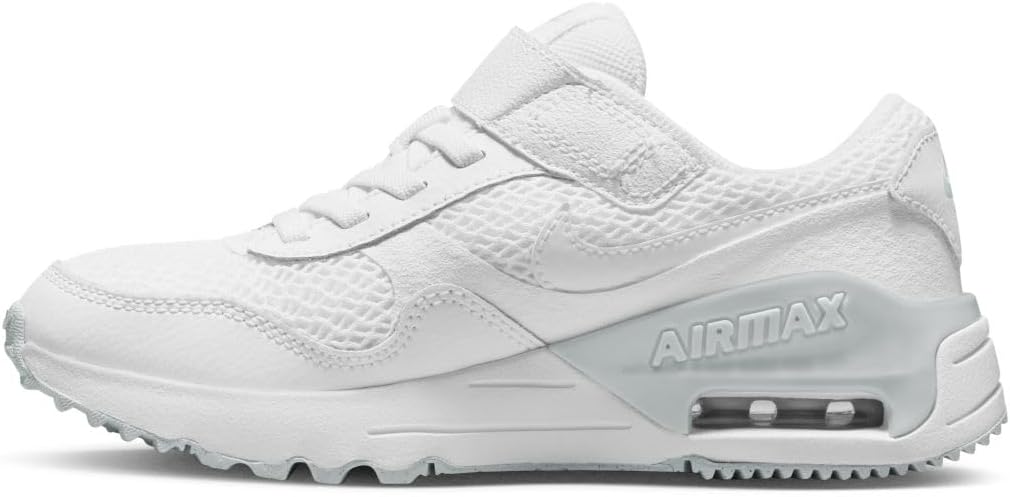 Nike Jungen Air Max Systm Sneaker, White White Pure Platinum