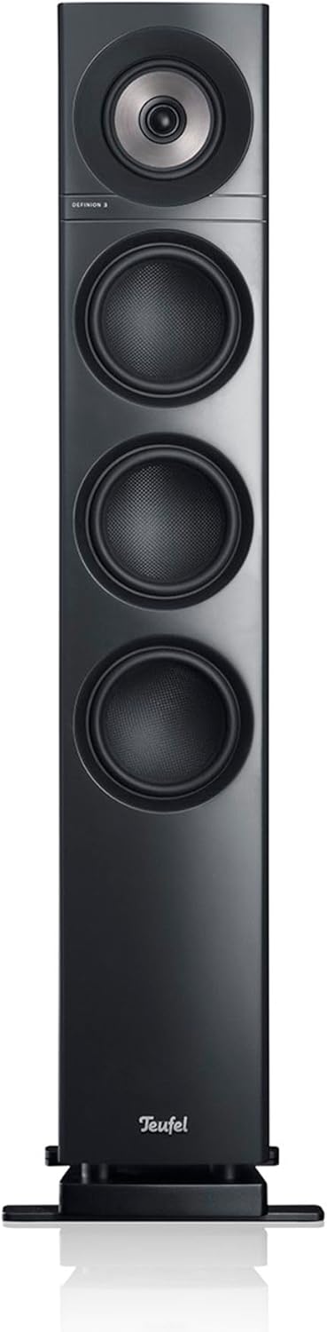 Teufel DEFINION 3 HiFi Standautsprecher Paar - High-End-Stereo-Lautsprecher in 3-Wege-Technologie mi