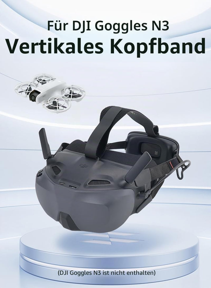 Kopfband-Gurt für DJI Goggles N3, einfach zu tragen, bequem, Kopfband-Gürtel, Dekompressionskopfband