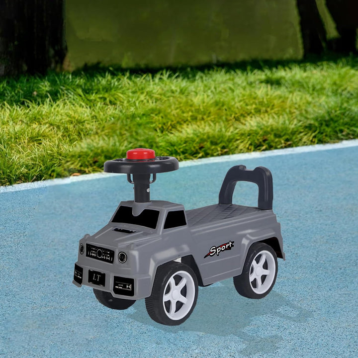 Rutschauto für Kinder, Tragespielzeug zum Schieben, Lauflernhilfe für Kinder, Buggy – Little Auto –