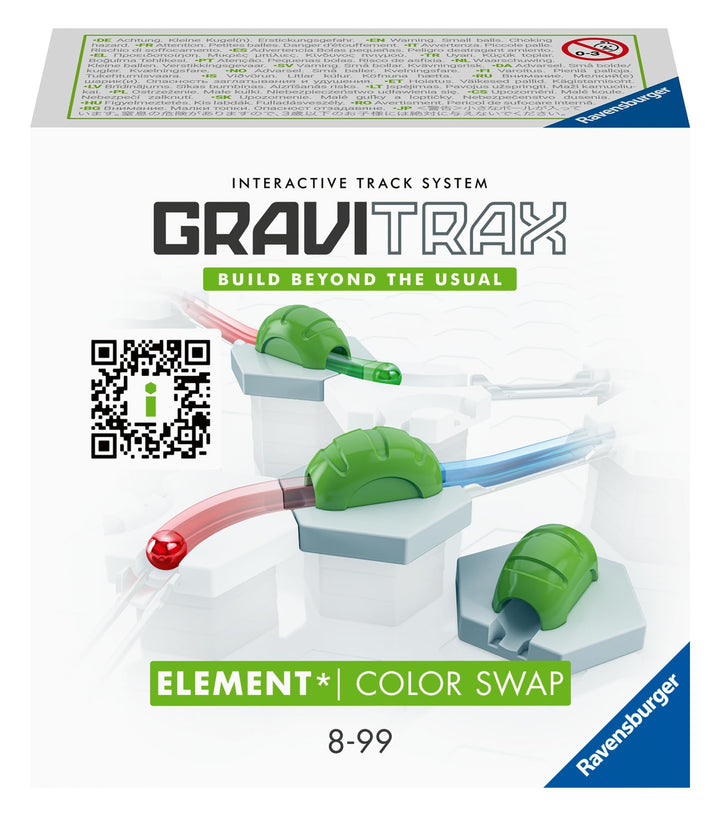 Ravensburger GraviTrax Element Color Swap 22437 - Erweiterung für Deine Kugelbahn - Murmelbahn und K