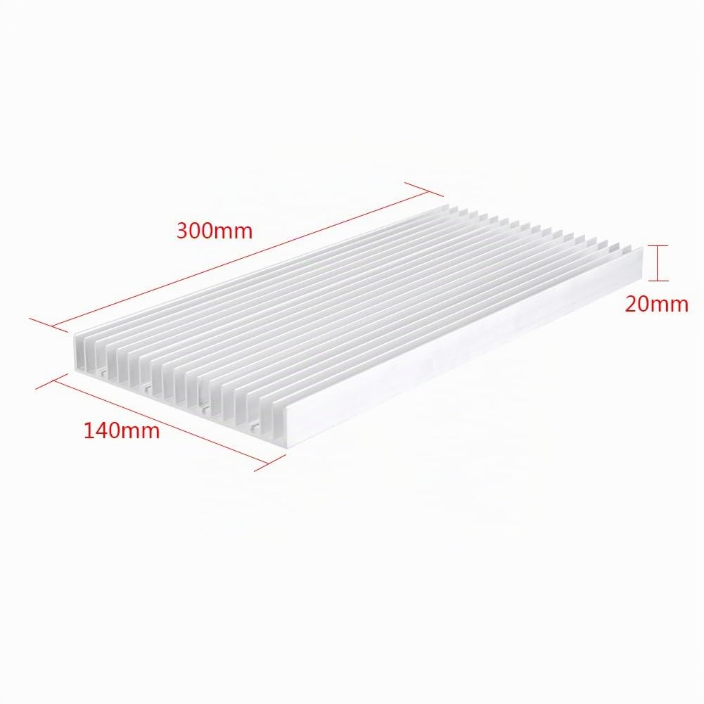Kühlkörper, 1 Stück Aluminium Kühlkörper Kühlkörper für Hochleistungs LED Lichttransistor Halbleiter