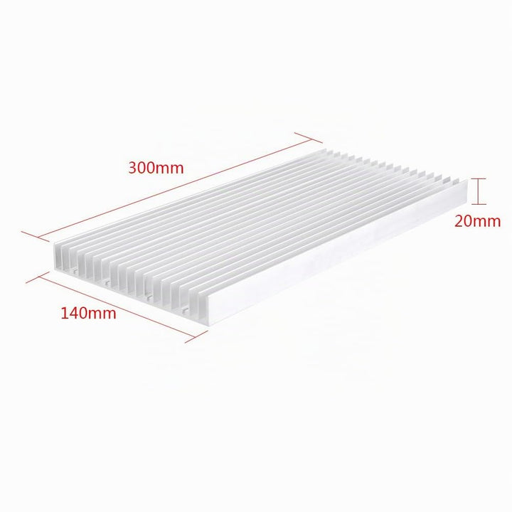 Kühlkörper, 1 Stück Aluminium Kühlkörper Kühlkörper für Hochleistungs LED Lichttransistor Halbleiter