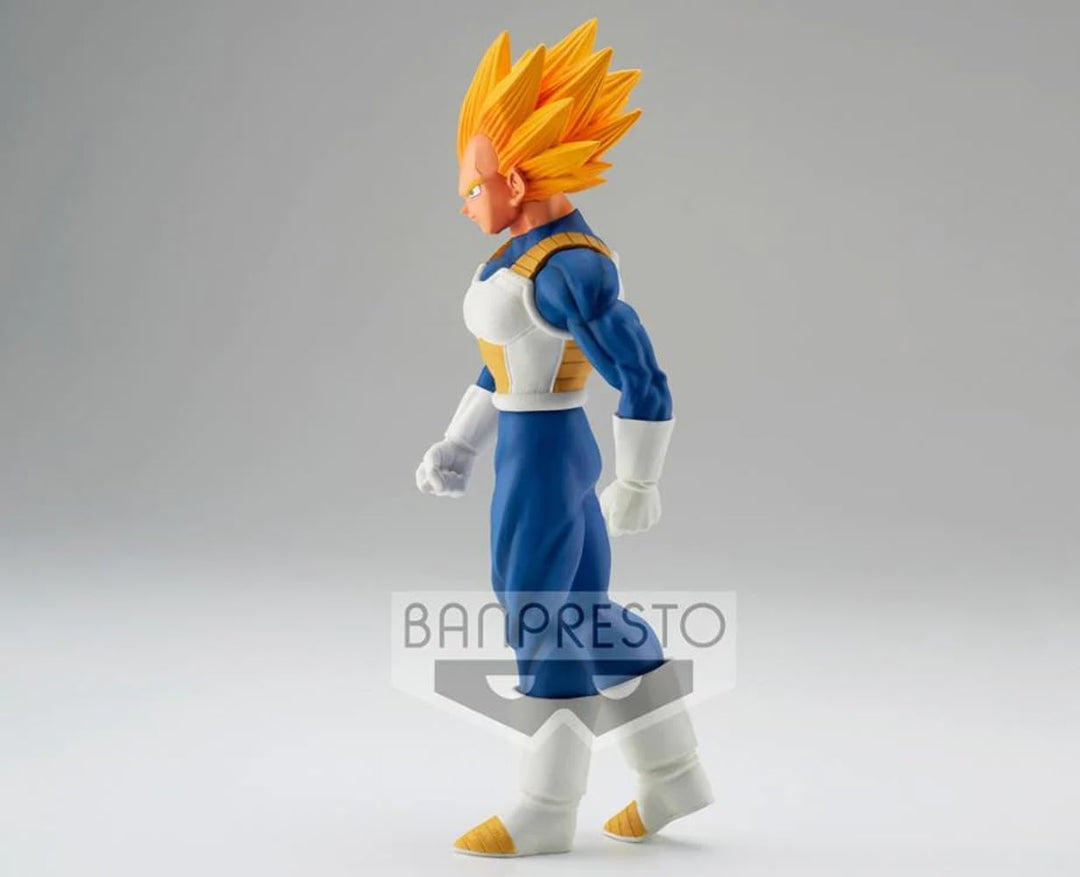BANPRESTO Dragon Ball Z – Super Saiyan Vegeta – Figur, solide Kante, 21 cm
