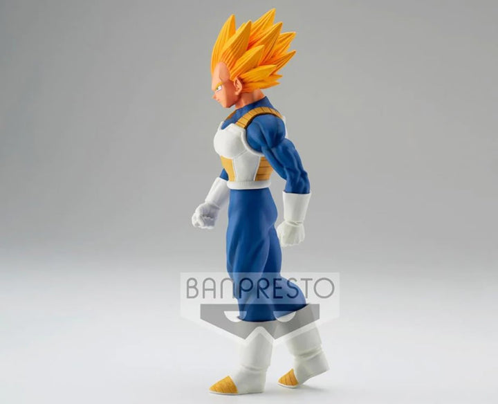 BANPRESTO Dragon Ball Z – Super Saiyan Vegeta – Figur, solide Kante, 21 cm