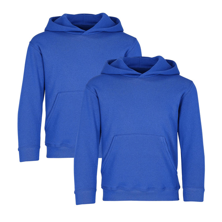 Fruit of the Loom 2er Pack Kinder Kapuzensweatshirt Kapuzenpullover Classic +Web-Textilien24 Stoffbe
