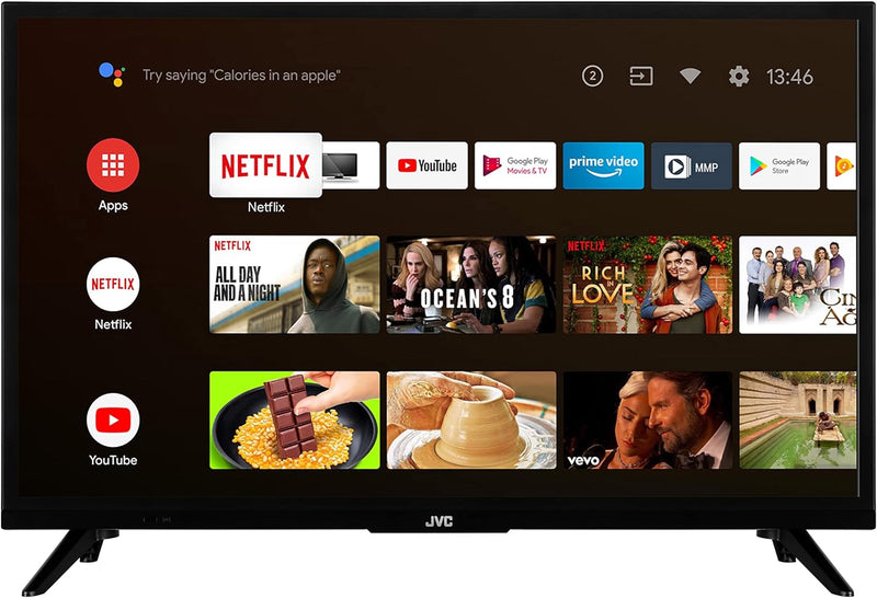 JVC LT-24VAH3255 24 Zoll Fernseher/Android TV (HD Ready, HDR, Triple-Tuner, Smart TV, Bluetooth) [20