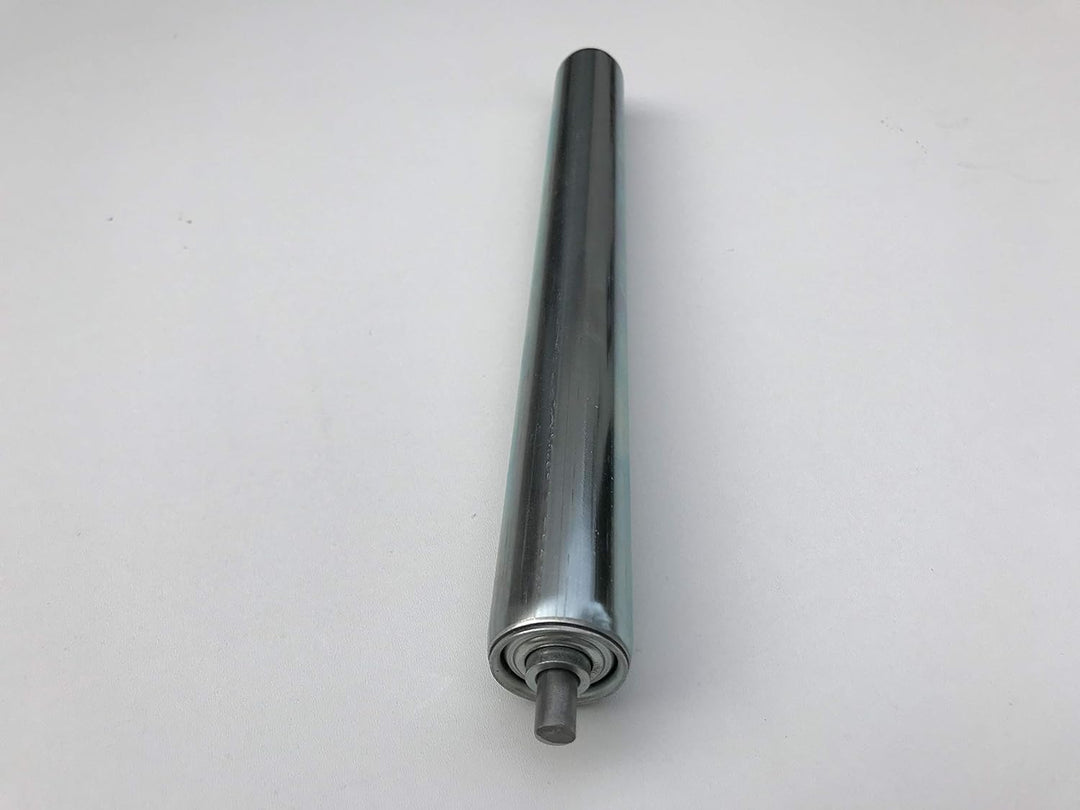 Tragrolle Tragrollen Rollen aus Stahl mit Federachse für Rollenbahn Ø 30mm (Länge: 400 mm), Länge: 4