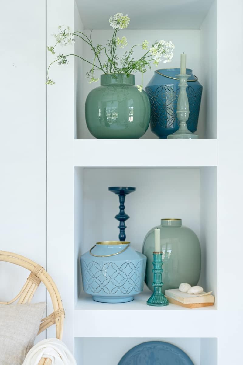 Pip Studio Vase Home Accessories | Blue - 32 cm, Blue