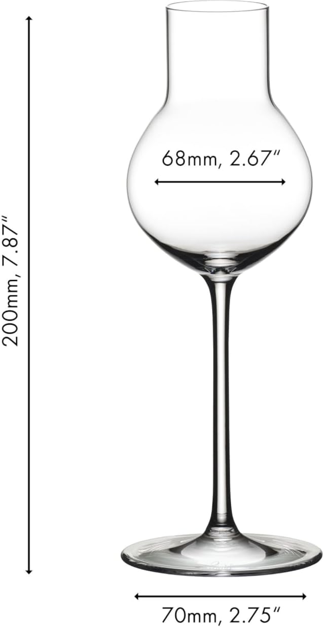 RIEDEL 4200/06 Sommeliers Steinfrucht, Spirituosenglas, Kristallglas Sommelier (Aprikose) 1 Stück, S