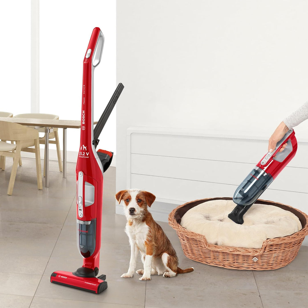 Balai BOSCH BBH3ZOO25 0,4 L 25,2 V Rouge
