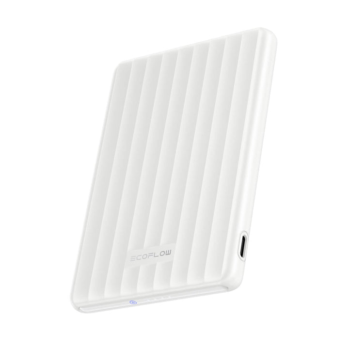 EcoFlow Magsafe Power Bank 5000mAh 20W USB C Laden, Magnetische Powerbank 7,5 W, Magnetic Wireless P