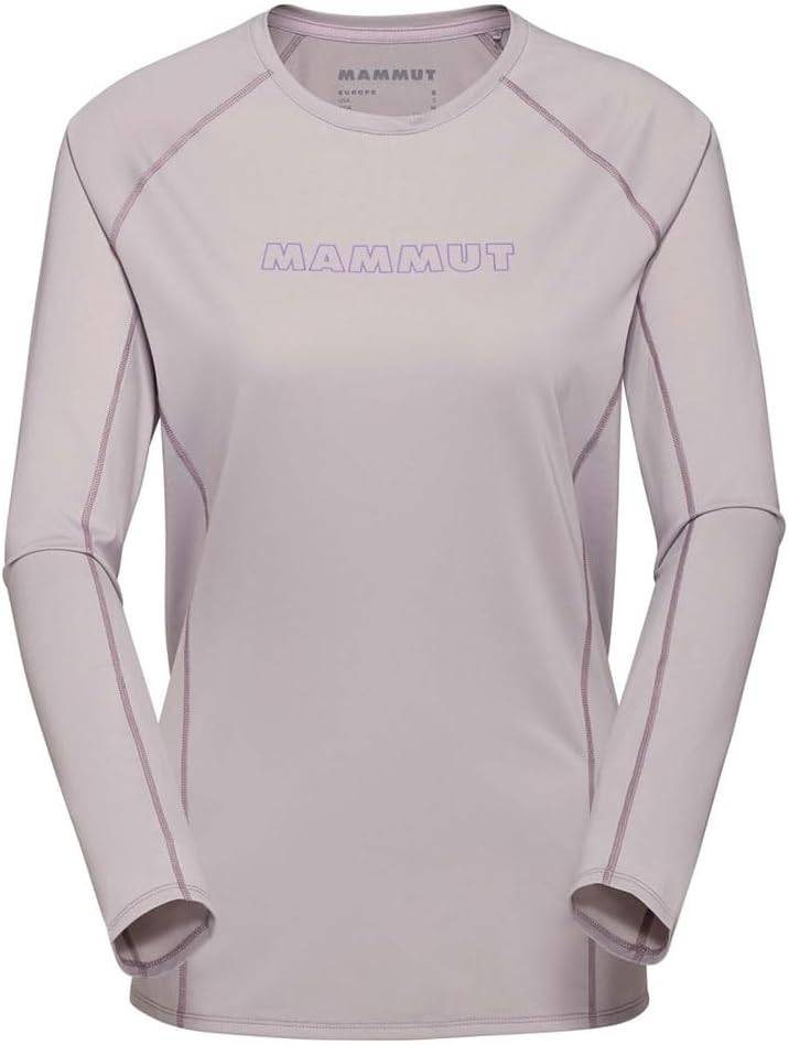 Mammut Damen Selun FL Logo Longsleeve XL Alpine Calamint, XL Alpine Calamint