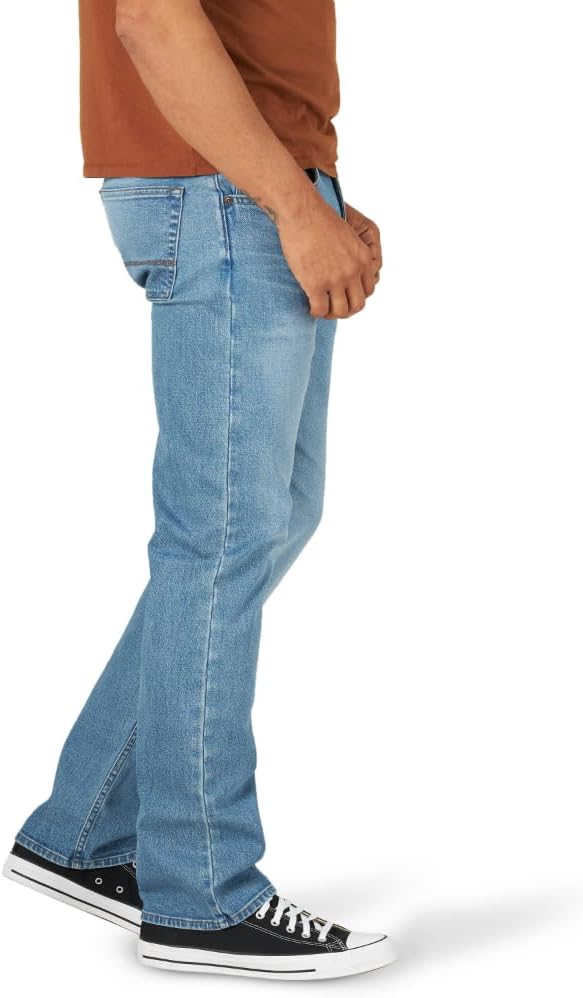 Wrangler Authentics Herren Slim Fit Straight Leg Jeans 32W / 34L Beckett, 32W / 34L Beckett