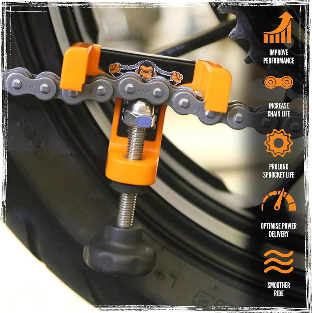 Tru-Tension | Motorcycle Mega Tool Bundle | Kabelschmiergerät | Motorräder & Fahrräder Einzelbett, E