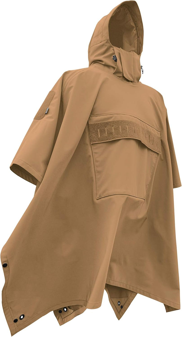 Hazard 4 Poncho Villa Technical Soft-Shell Poncho 16 Coyote, 16 Coyote