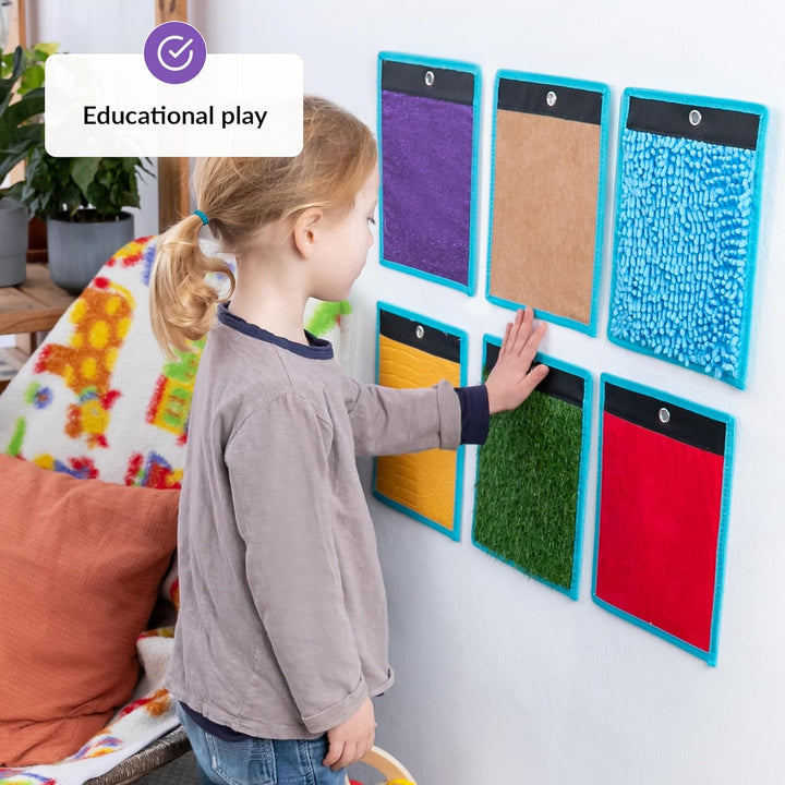 ODOXIA Sinnesmatten Für Autistische Kinder | Taktile Scheiben | Sensorische Fliesen | Sensorischer T