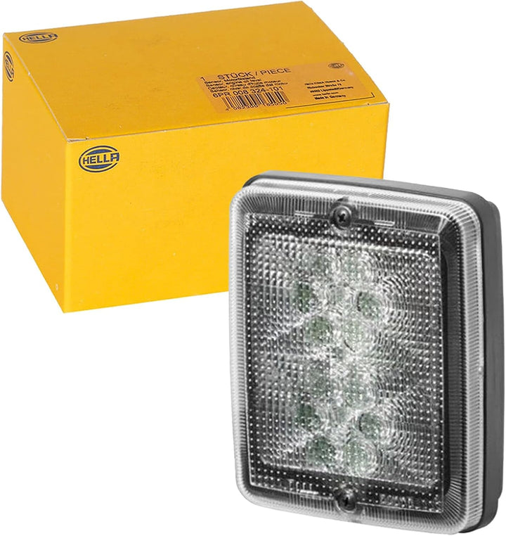 HELLA - Heckleuchte - LED - 24V - Einbau/Schraubanschluss - Lichtscheibenfarbe: transparent - Kabel: