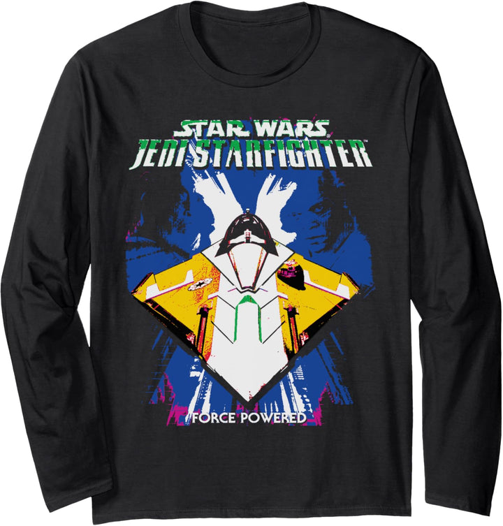 Star Wars Jedi Starfighter Video Game Langarmshirt
