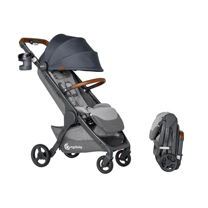 Ergobaby Metro+ Deluxe Kinderwagen Buggy mit Liegefunktion, Premium Kinder-Buggy ab Geburt bis 22kg,