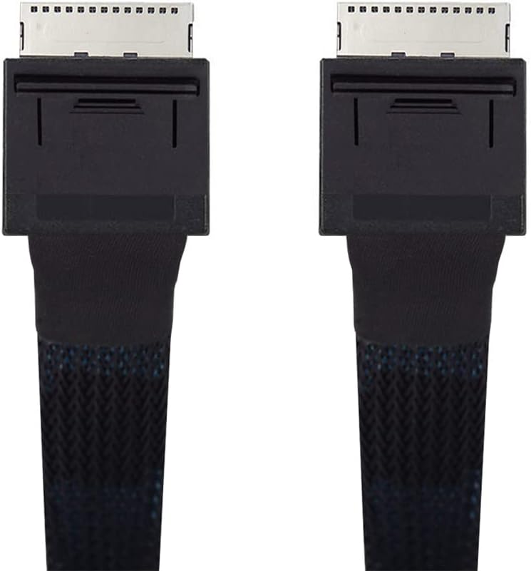 xiwai OCuLink PCIe PCI-Express SFF-8611 8X 8-Lane zu OCuLink SFF-8611 8X SSD Daten Aktiv Kabel 50cm