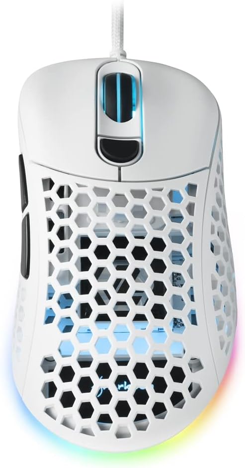Sharkoon Light² 200 Gaming Maus white Weiss 200 Gaming Maus Single, Weiss 200 Gaming Maus Single