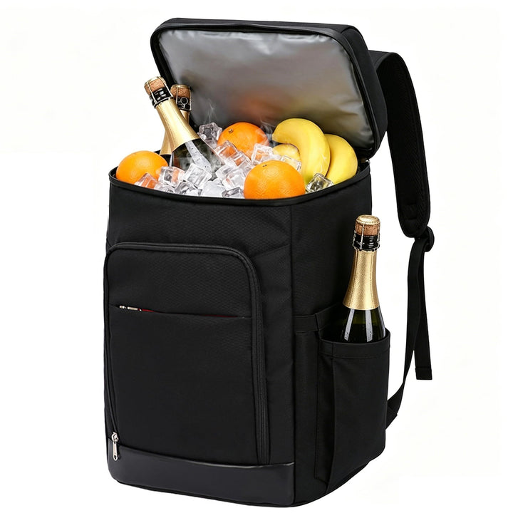 Camping Kühlrucksack,24L Kapazität Isolierter Picknickrucksack, Wasserdichter Rucksack-Kühler Auslau