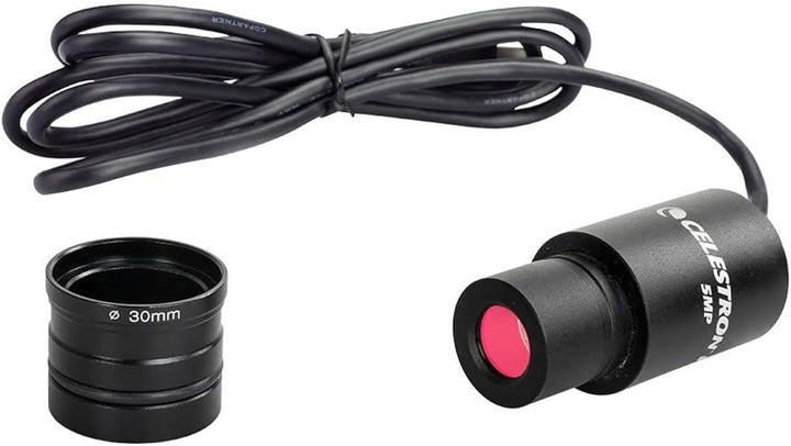 Celestron 44422 Digital USB HD Microscope Imager, 5MP CMOS Sensor, mit Mac und Windows kompatibel, S