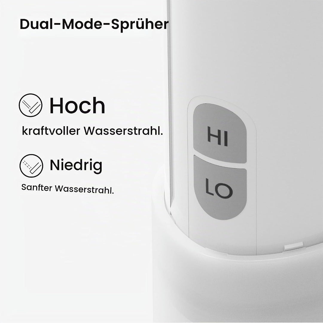 VOVO Go Tragbare Elektrische Reisebidet – 2 Einstellbare Druckstufen, Kompaktes Handbidet, Ideal Für
