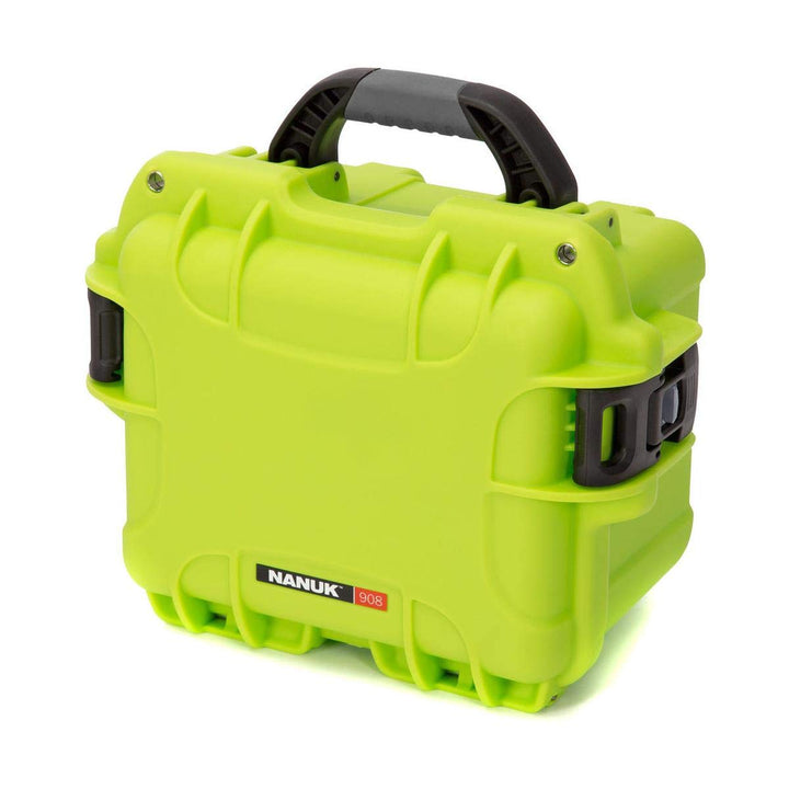 Nanuk 908 Hartschalenkoffer, wasserfest, Limettengrün Lime Leer, Lime Leer