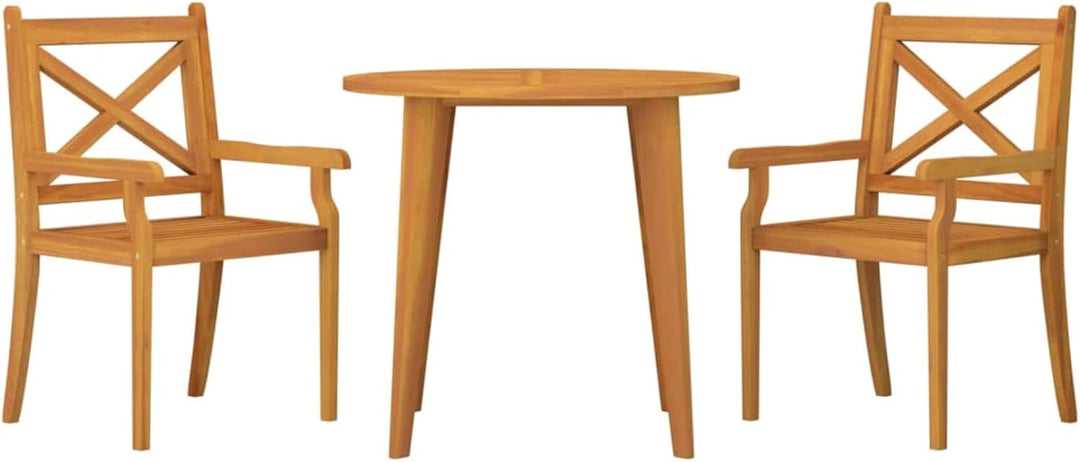 Tidyard 3-TLG. Bistro Set 3 Teilig Balkonset Balkonmöbel Sitzgarnitur Sitzgruppe Essgruppe Gartenmöb