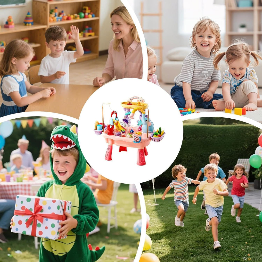 Generisch Wassertisch - Outdoor Sommerspielzeug - Spielzeug-Küchenspüle für draussen - für Mädchen G