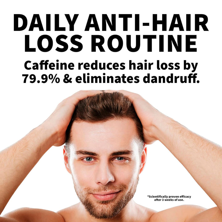 B.O.T cosmetic &amp; wellness - Schwarzes Koffein-Shampoo | Anti-Haarausfall | Förderung Haarwuchs | Ant