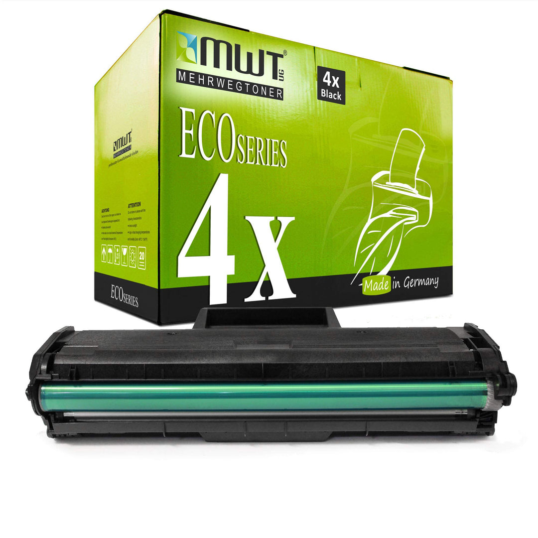 4X MWT Toner kompatibel für Samsung Xpress SL-M 2022 W ersetzt MLT-D111S Schwarz Black