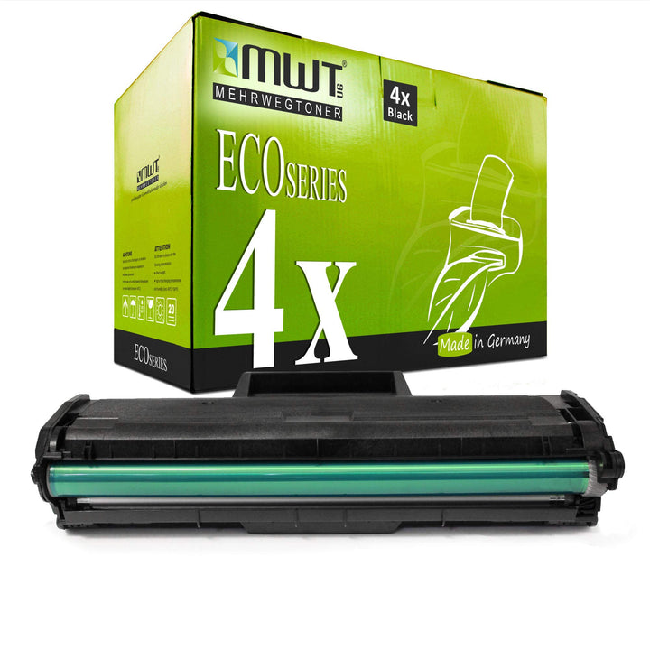 4X MWT Toner kompatibel für Samsung Xpress SL-M 2022 W ersetzt MLT-D111S Schwarz Black