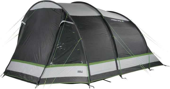 High Peak Tunnelzelt Meran 5.0 Personen Camping Familien Zelt 2 Kabinen Vorraum
